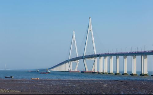 Hangzhou Bay Bridge in China 