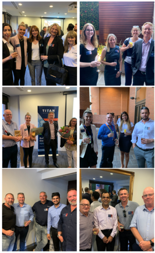 Titan Recruitment Australia Track Dinner Event